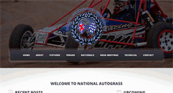 Desktop Screenshot of national-autograss.co.uk