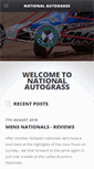 Mobile Screenshot of national-autograss.co.uk